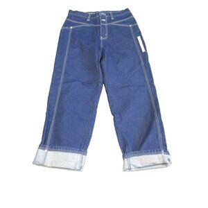 Riflessi Men's Blue Denim Vintage Pants Size 32X33 NWOT!!!